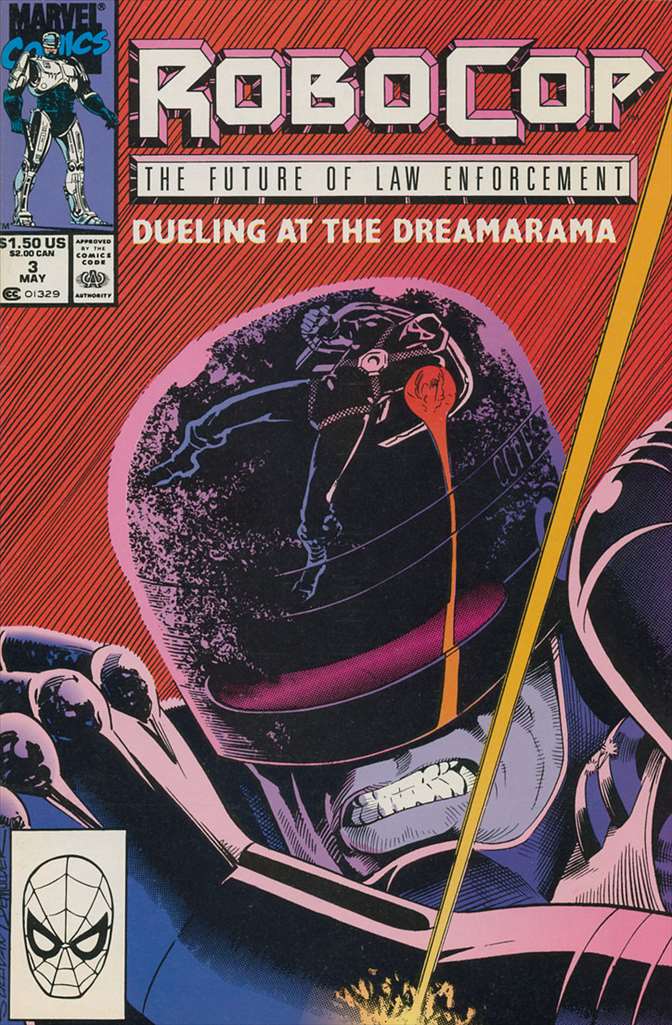 Robocop (Marvel) #3, Comic Book, Back Issue, buy comic books online, order comics online, marvel comics, sell comic books, online, comic websites, comic store,  vintige comic books, comic book store guelph, comic book store, comic book store near me, Long Box Silver's Comic Book Store