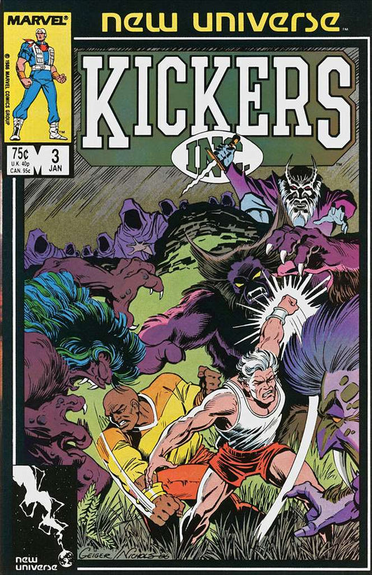 Kickers, Inc. #3, Comic Book, Back Issue, buy comic books online, order comics online, marvel comics, sell comic books, online, comic websites, comic store,  vintige comic books, comic book store guelph, comic book store, comic book store near me, Long Box Silver's Comic Book Store