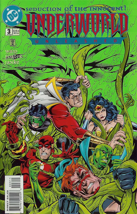 Underworld Unleashed #3, Comic Book, Back Issue, buy comic books online, order comics online, marvel comics, sell comic books, online, comic websites, comic store,  vintige comic books, comic book store guelph, comic book store, comic book store near me, Long Box Silver's Comic Book Store