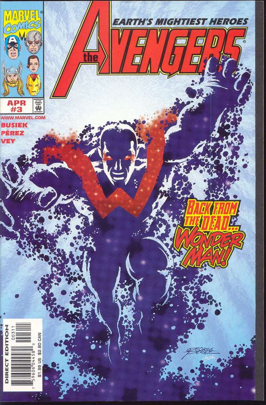 Avengers (Vol. 3) #3, Comic Book, Back Issue, buy comics online, comic book store guelph, online comic book store, local comic shop, Long Box Silver's Comics