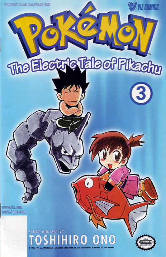 Pokémon: The Electric Tale of Pikachu #3 (VF-NM) 9th Printing, Comic Book, buy comic books online, online comic book store canada, sell comic books, online, comic websites, comic store,  vintige comic books, comic book store guelph, comic book store,  Long Box Silver's Comics 
