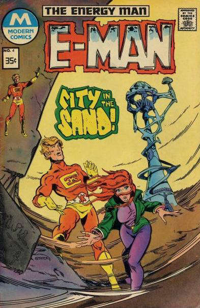 E-Man (1st Series) #4 (VF), Comic Book, buy comic books online, online comic book store canada, sell comic books, online, comic websites, comic store,  vintige comic books, comic book store guelph, comic book store,  Long Box Silver's Comics 