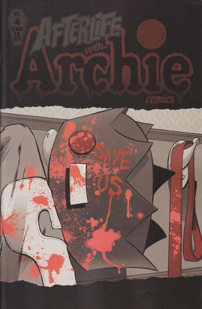 Afterlife With Archie #4/A, Comic Book, Back Issue, buy comic books online, order comics online, marvel comics, sell comic books, online, comic websites, comic store,  vintige comic books, comic book store guelph, comic book store, comic book store near me, Long Box Silver's Comic Book Store