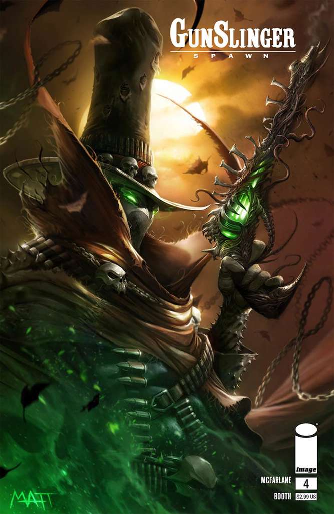 Gunslinger Spawn #4/B (VF-NM), Comic Book, buy comic books online, online comic book store canada, sell comic books, online, comic websites, comic store,  vintige comic books, comic book store guelph, comic book store,  Long Box Silver's Comics