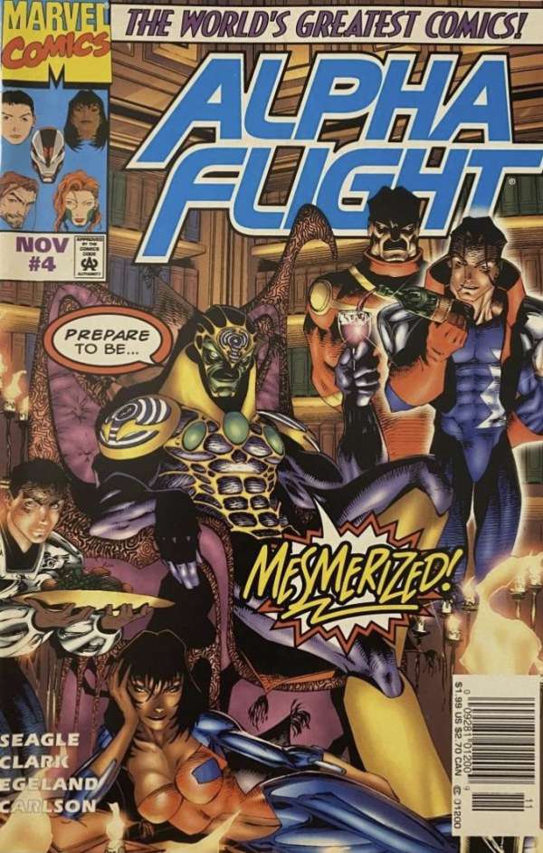 Alpha Flight (2nd Series) #4/NS (VF-NM), Comic Book, buy comic books online, online comic book store canada, sell comic books, online, comic websites, comic store,  vintige comic books, comic book store guelph, comic book store,  Long Box Silver's Comics 