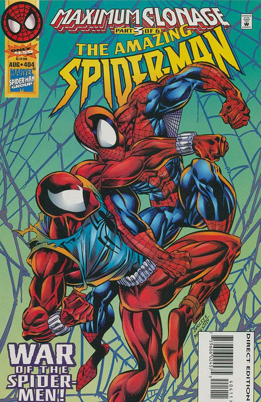 Amazing Spider-Man, The #404, Comic Book, Back Issue, buy comics online, comic book store guelph, online comic book store, local comic shop, Long Box Silver's Comics