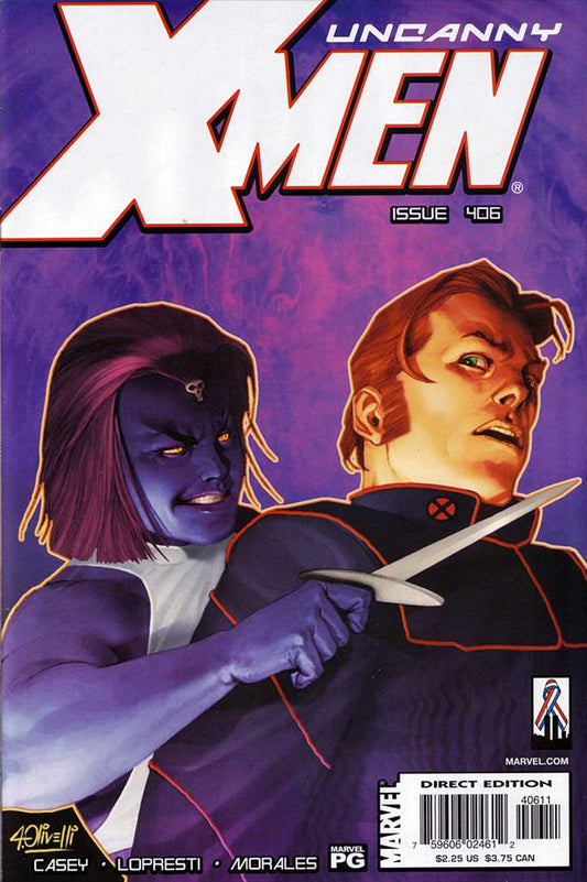 Uncanny X-Men, The #406, Comic Book, Back Issue, buy comics online, comic book store guelph, online comic book store, local comic shop, Long Box Silver's Comics