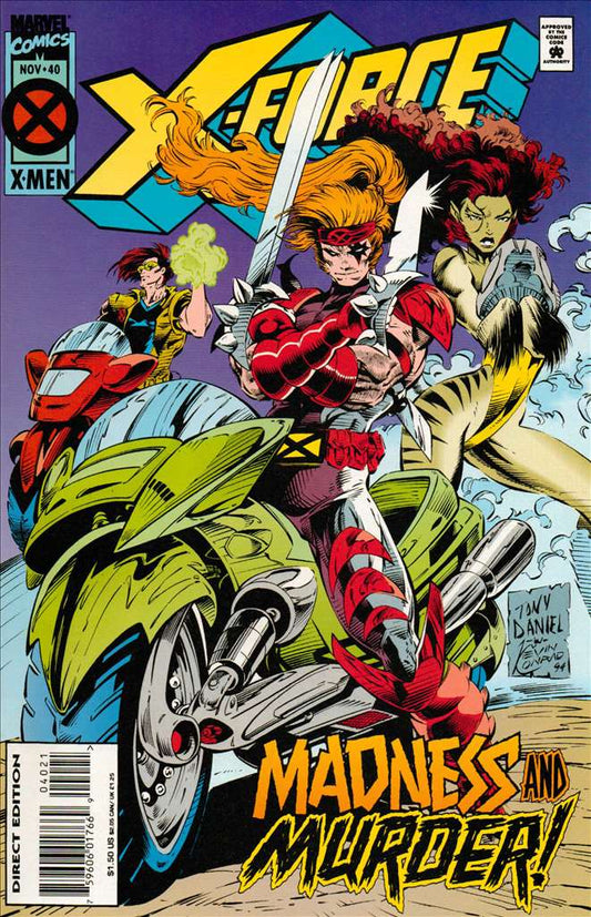 X-Force #40 (VF-NM), Comic Book, Back Issue, buy comic books online, online comic book store canada, sell comic books, online, comic websites, comic store,  vintige comic books, comic book store guelph, comic book store, comic book store near me, Long Box Silver's Comics 