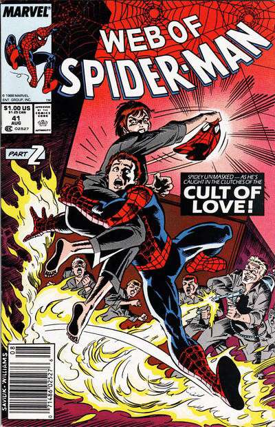 Web of Spider-Man, The #41/NS (VF-NM), Comic Book, buy comic books online, online comic book store canada, sell comic books, online, comic websites, comic store,  vintige comic books, comic book store guelph, comic book store,  Long Box Silver's Comics 