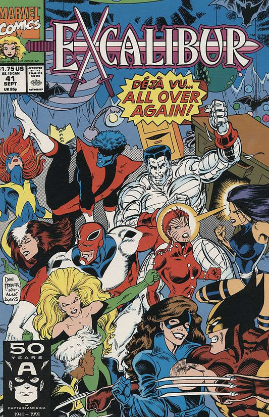 Excalibur #41, Comic Book, Back Issue, buy comic books online, order comics online, marvel comics, sell comic books, online, comic websites, comic store,  vintige comic books, comic book store guelph, comic book store, comic book store near me, Long Box Silver's Comic Book Store