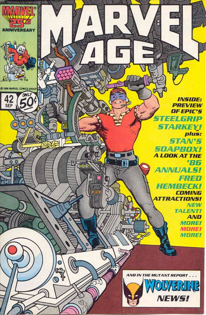 Marvel Age #42, Comic Book, Back Issue, buy comic books online, order comics online, marvel comics, sell comic books, online, comic websites, comic store,  vintige comic books, comic book store guelph, comic book store, comic book store near me, Long Box Silver's Comic Book Store