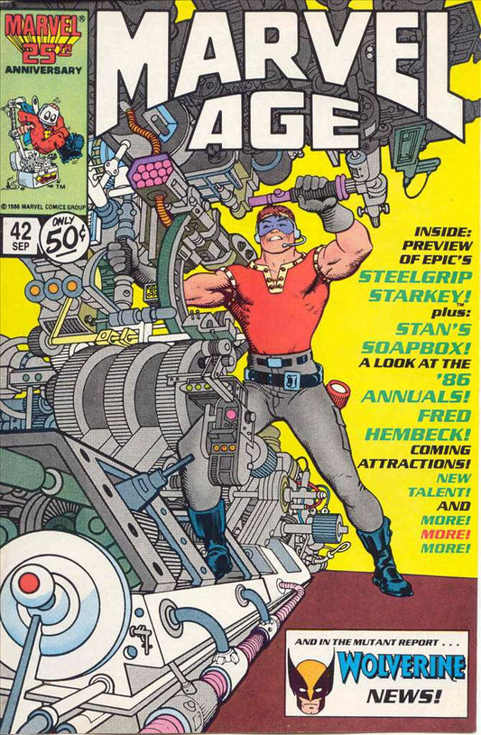 Marvel Age #42, Comic Book, Back Issue, buy comic books online, order comics online, marvel comics, sell comic books, online, comic websites, comic store,  vintige comic books, comic book store guelph, comic book store, comic book store near me, Long Box Silver's Comic Book Store