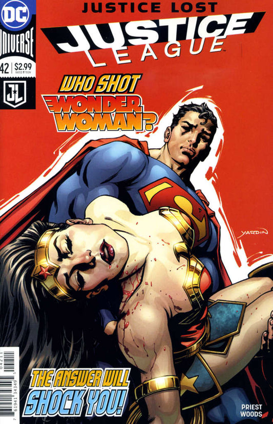 Justice League (3rd Series) #42 (VF-NM), Comic Book, Back Issue, buy comic books online, online comic book store canada, sell comic books, online, comic websites, comic store,  vintige comic books, comic book store guelph, comic book store, comic book store near me, Long Box Silver's Comics 