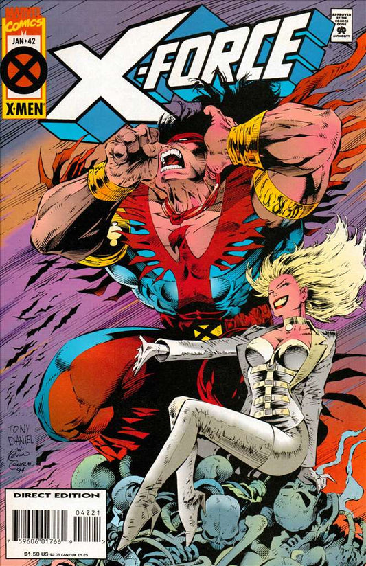 X-Force #42 (VF-NM), Comic Book, Back Issue, buy comic books online, online comic book store canada, sell comic books, online, comic websites, comic store,  vintige comic books, comic book store guelph, comic book store, comic book store near me, Long Box Silver's Comics 
