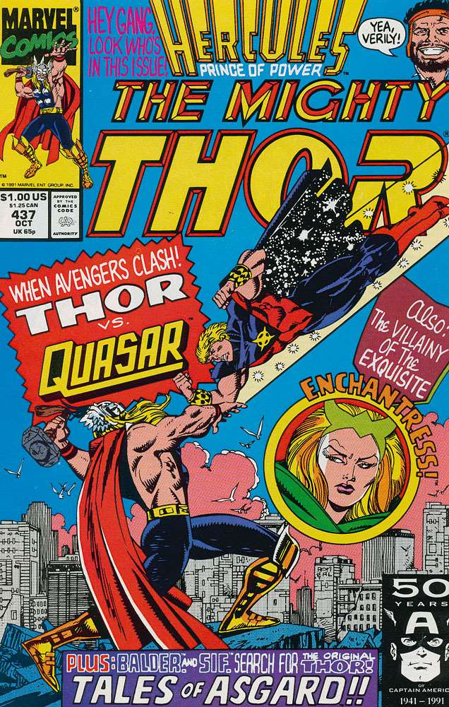 The Mighty Thor #437, Comic Book, Back Issue, buy comic books online, order comics online, marvel comics, sell comic books, online, comic websites, comic store,  vintige comic books, comic book store guelph, comic book store, comic book store near me, Long Box Silver's Comic Book Store