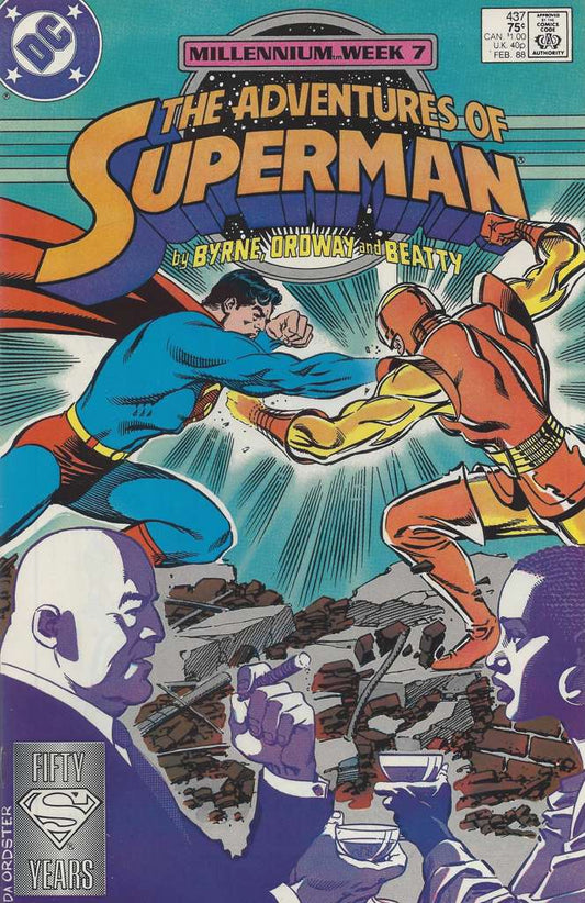 Adventures of Superman #437 (VF-NM), Comic Book, buy comic books online, online comic book store canada, sell comic books, online, comic websites, comic store,  vintige comic books, comic book store guelph, comic book store,  Long Box Silver's Comics 