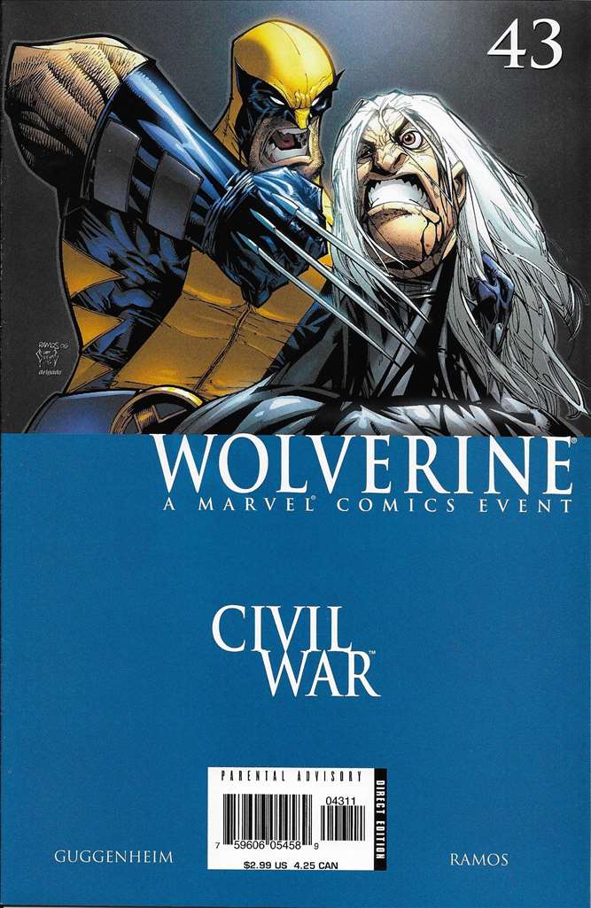Wolverine (Vol. 3) (#42-48) Vendetta Part 1-7) #42 Very Fine to Near Mint