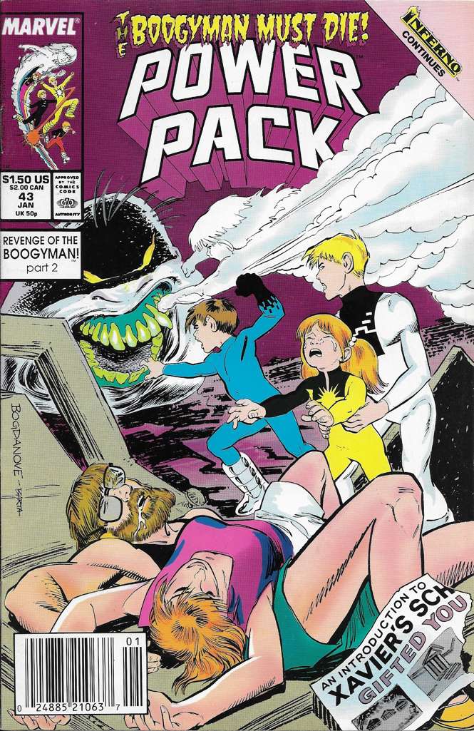 Power Pack #43 (VF-NM), Comic Book, Back Issue, buy comic books online, online comic book store canada, sell comic books, online, comic websites, comic store,  vintige comic books, comic book store guelph, comic book store, comic book store near me, Long Box Silver's Comics 