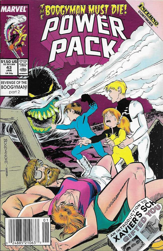 Power Pack #43 (VF-NM), Comic Book, Back Issue, buy comic books online, online comic book store canada, sell comic books, online, comic websites, comic store,  vintige comic books, comic book store guelph, comic book store, comic book store near me, Long Box Silver's Comics 