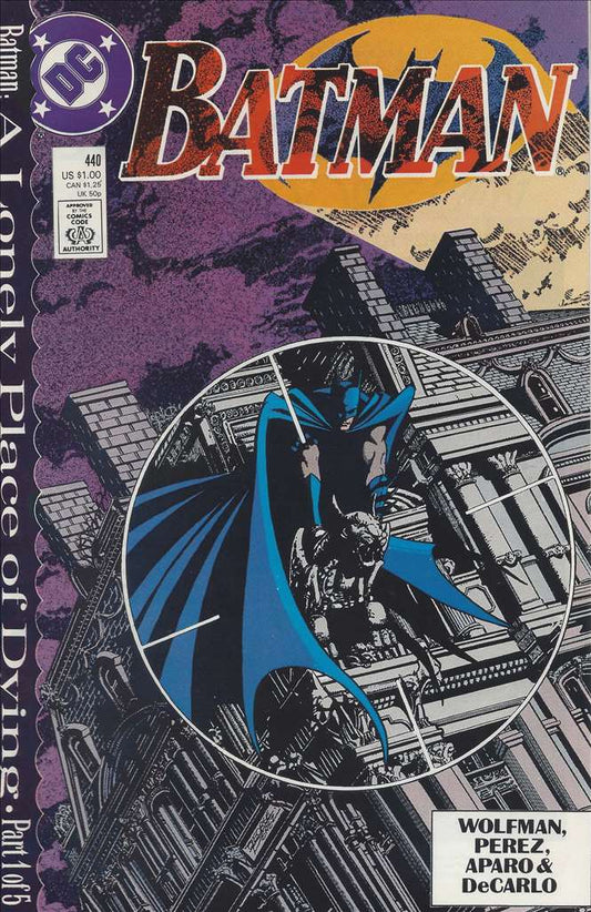 Batman #440, Comic Book, Back Issue, buy comics online, comic book store guelph, online comic book store, local comic shop, Long Box Silver's Comics