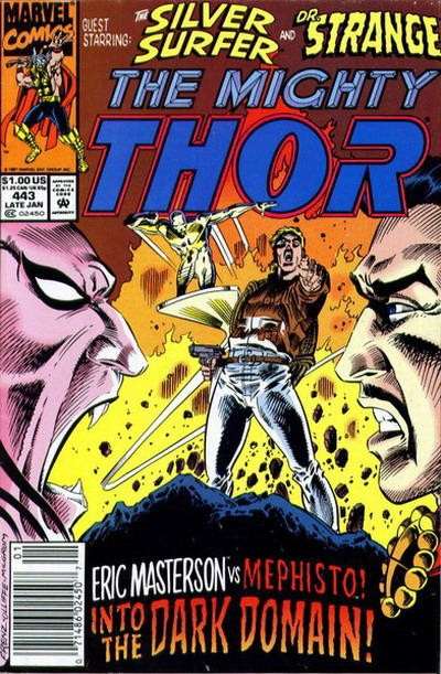 The Mighty Thor (Newsstand) #443/NS, Comic Book, Back Issue, buy comic books online, order comics online, marvel comics, sell comic books, online, comic websites, comic store,  vintige comic books, comic book store guelph, comic book store, comic book store near me, Long Box Silver's Comic Book Store