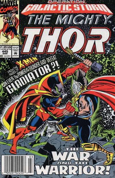 The Mighty Thor (Newsstand) #445/NS, Comic Book, Back Issue, buy comic books online, order comics online, marvel comics, sell comic books, online, comic websites, comic store,  vintige comic books, comic book store guelph, comic book store, comic book store near me, Long Box Silver's Comic Book Store