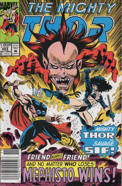 Thor #453/NS (VF), Comic Book, Back Issue, buy comic books online, online comic book store canada, sell comic books, online, comic websites, comic store,  vintige comic books, comic book store guelph, comic book store, comic book store near me, Long Box Silver's Comics 