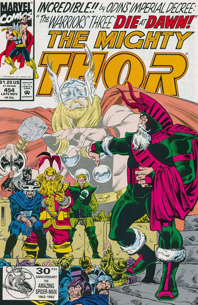 The Mighty Thor #454, Comic Book, Back Issue, buy comic books online, order comics online, marvel comics, sell comic books, online, comic websites, comic store,  vintige comic books, comic book store guelph, comic book store, comic book store near me, Long Box Silver's Comic Book Store