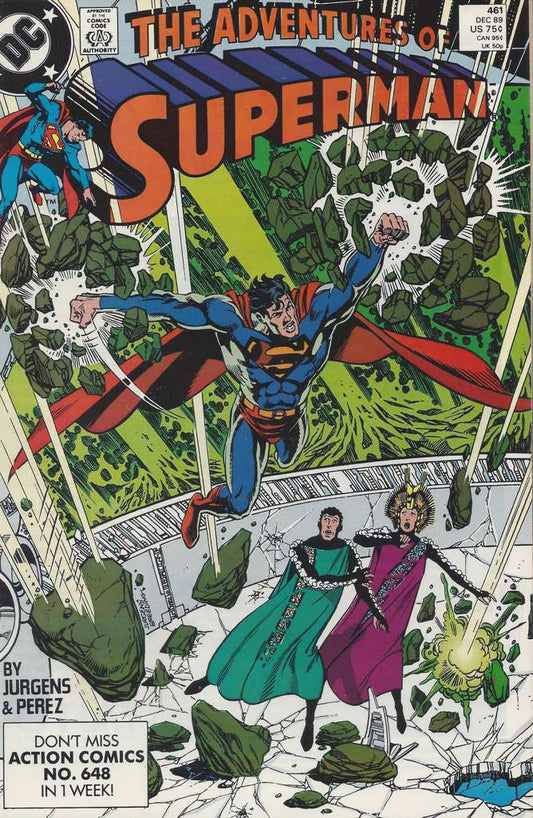 Adventures of Superman #461 (VF-NM), Comic Book, buy comic books online, online comic book store canada, sell comic books, online, comic websites, comic store,  vintige comic books, comic book store guelph, comic book store,  Long Box Silver's Comics 