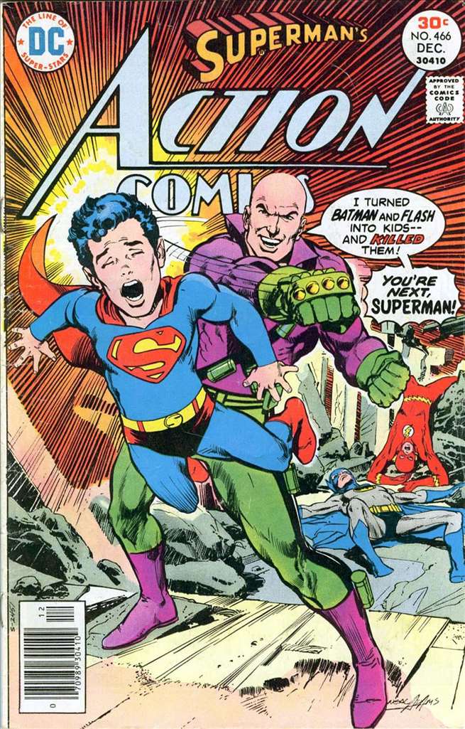 Action Comics #466, Comic Book, Back Issue, buy comics online, comic book store guelph, online comic book store, local comic shop, Long Box Silver's Comics