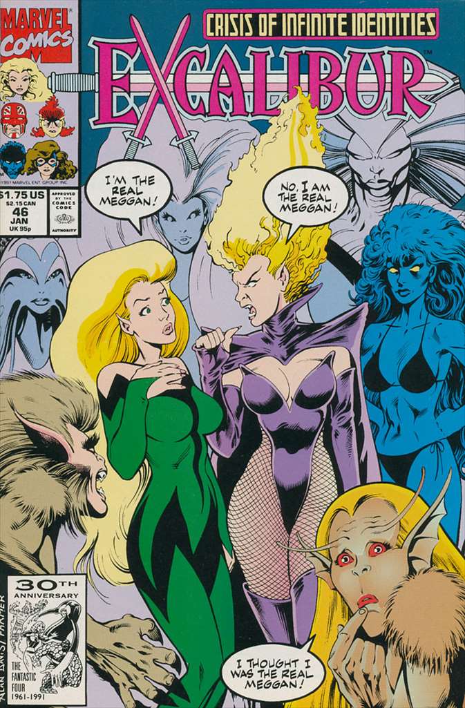 Excalibur #46, Comic Book, Back Issue, buy comic books online, order comics online, marvel comics, sell comic books, online, comic websites, comic store,  vintige comic books, comic book store guelph, comic book store, comic book store near me, Long Box Silver's Comic Book Store