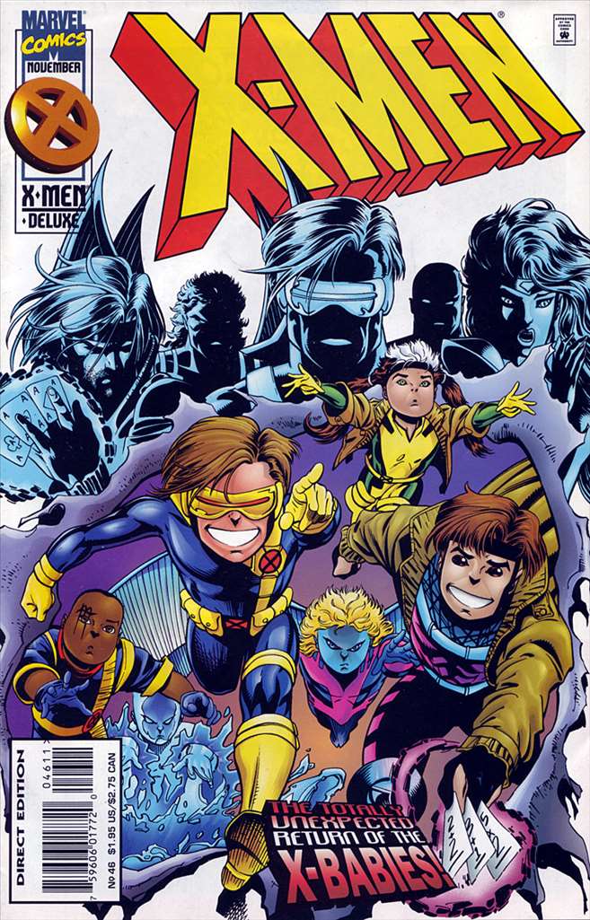 X-Men (2nd Series) #46 Very Fine to Near Mint, Comic Book, Back Issue, buy comic books online, online comic book store canada, sell comic books, online, comic websites, comic store,  vintige comic books, comic book store guelph, comic book store, comic book store near me, Long Box Silver's Comics 