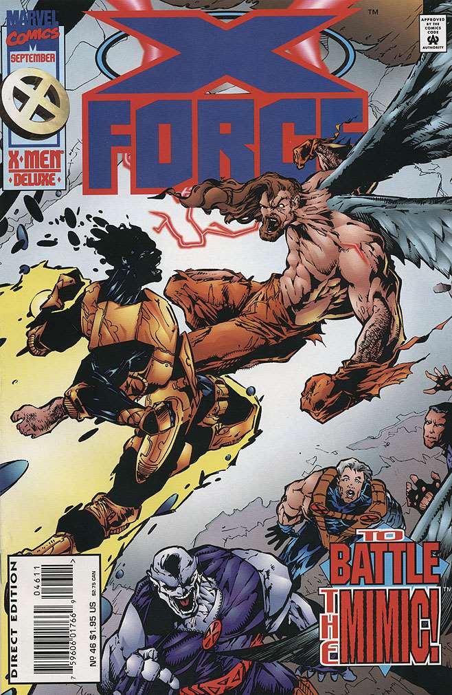 X-Force #46 (VF-NM), Comic Book, Back Issue, buy comic books online, online comic book store canada, sell comic books, online, comic websites, comic store,  vintige comic books, comic book store guelph, comic book store, comic book store near me, Long Box Silver's Comics 