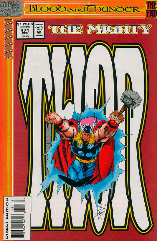 Thor #471 (VF-NM), Comic Book, buy comic books online, online comic book store canada, sell comic books, online, comic websites, comic store,  vintige comic books, comic book store guelph, comic book store,  Long Box Silver's Comics 