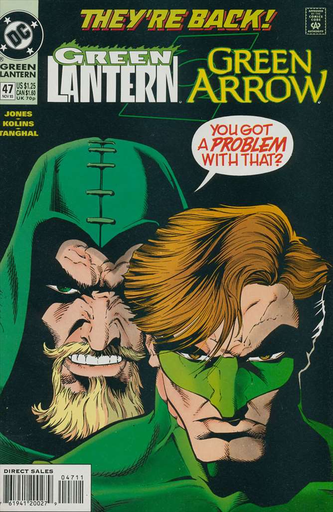 Green Lantern (3rd Series) #47, Comic Book, Back Issue, buy comics online, comic book store guelph, online comic book store, local comic shop, Long Box Silver's Comics