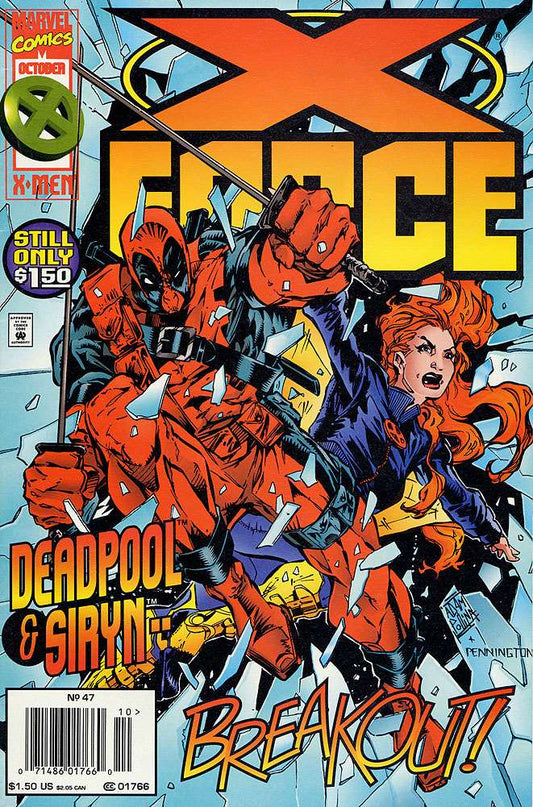 X-Force #47 (VF-NM), Comic Book, Back Issue, buy comic books online, online comic book store canada, sell comic books, online, comic websites, comic store,  vintige comic books, comic book store guelph, comic book store, comic book store near me, Long Box Silver's Comics 