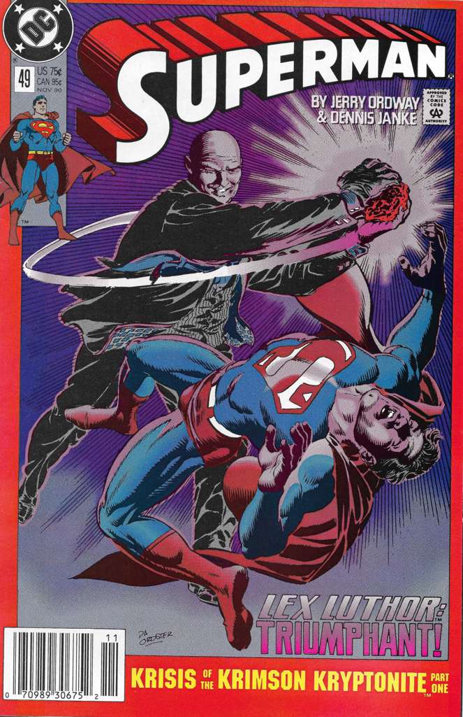 Superman (2nd Series) #49/NS (VF-NM), Comic Book, buy comic books online, online comic book store canada, sell comic books, online, comic websites, comic store,  vintige comic books, comic book store guelph, comic book store,  Long Box Silver's Comics 