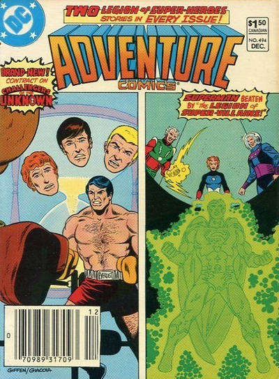 Adventure Comics (Canadian Edition) #494 (VF), Comic Book, buy comic books online, online comic book store canada, sell comic books, online, comic websites, comic store,  vintige comic books, comic book store guelph, comic book store,  Long Box Silver's Comics