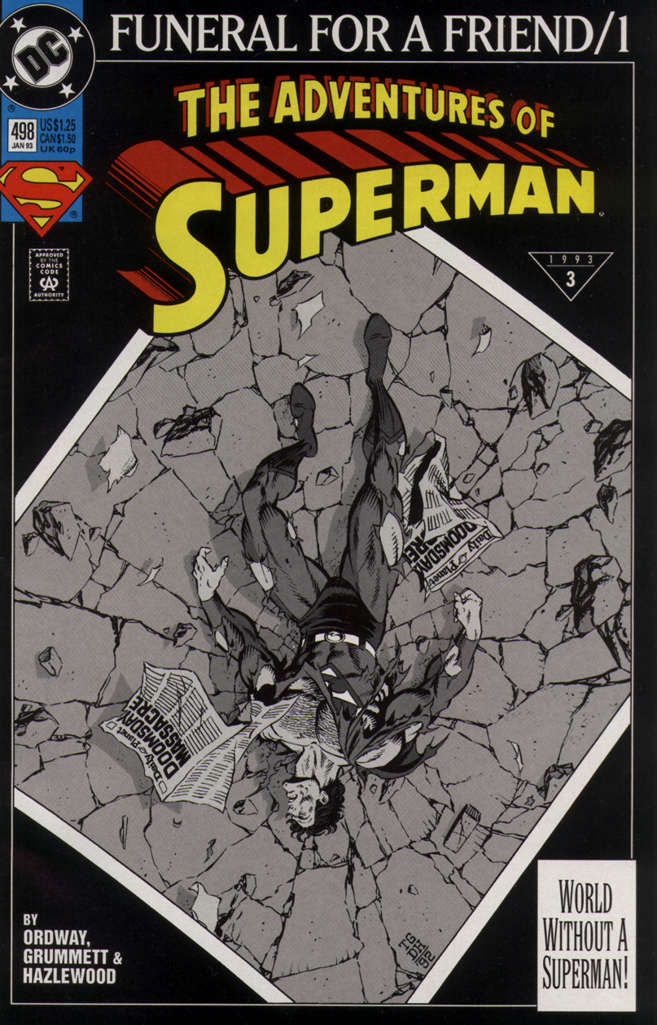 Adventures of Superman #498 (VF-NM), Comic Book, buy comic books online, online comic book store canada, sell comic books, online, comic websites, comic store,  vintige comic books, comic book store guelph, comic book store,  Long Box Silver's Comics 