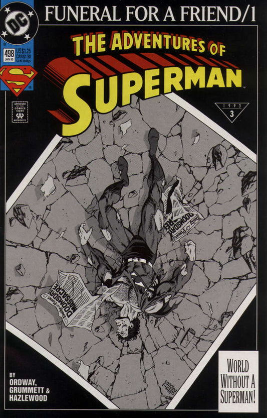 Adventures of Superman #498 (VF-NM), Comic Book, buy comic books online, online comic book store canada, sell comic books, online, comic websites, comic store,  vintige comic books, comic book store guelph, comic book store,  Long Box Silver's Comics 