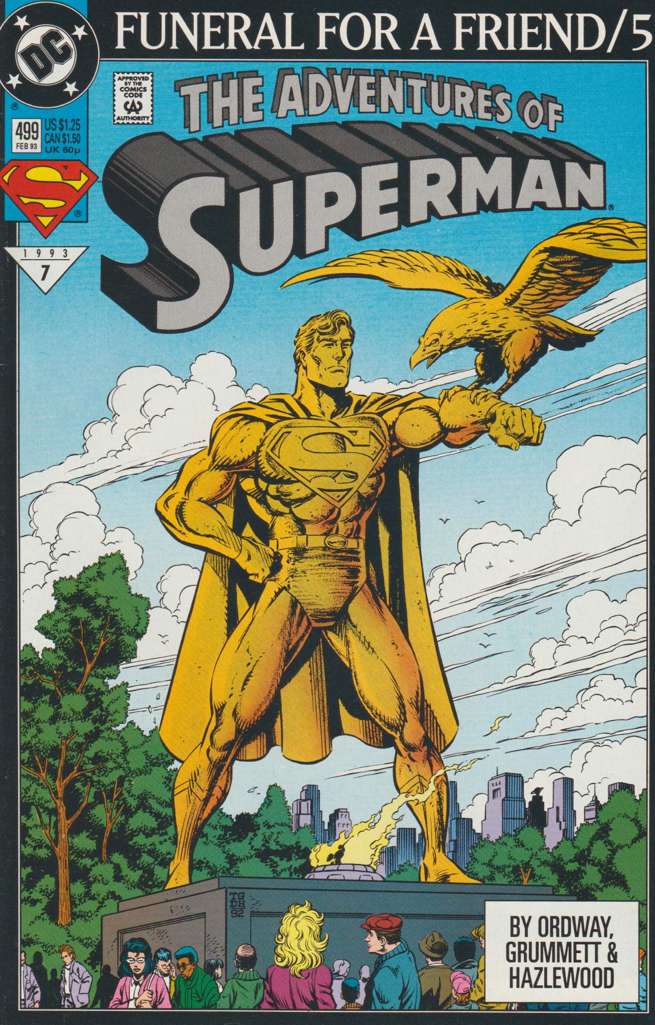 Adventures of Superman #499 (VF-NM), Comic Book, buy comic books online, online comic book store canada, sell comic books, online, comic websites, comic store,  vintige comic books, comic book store guelph, comic book store,  Long Box Silver's Comics 