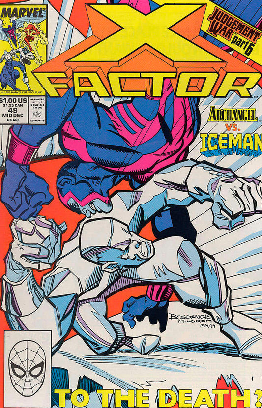 X-Factor #49 (VF-NM), Comic Book, Back Issue, buy comic books online, online comic book store canada, sell comic books, online, comic websites, comic store,  vintige comic books, comic book store guelph, comic book store, comic book store near me, Long Box Silver's Comics 