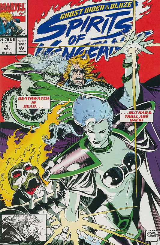 Ghost Rider/Blaze: Spirits of Vengeance #4, Comic Book, Back Issue, buy comic books online, order comics online, marvel comics, sell comic books, online, comic websites, comic store,  vintige comic books, comic book store guelph, comic book store, comic book store near me, Long Box Silver's Comic Book Store