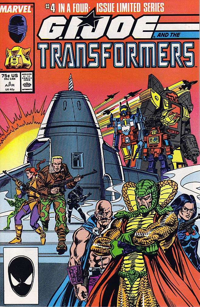 G.I. Joe and the Transformers #4, Comic Book, Back Issue, buy comics online, comic book store guelph, online comic book store, local comic shop, Long Box Silver's Comics