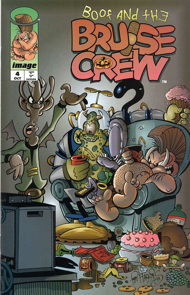 Boof and the Bruise Crew #4, Comic Book, Back Issue, buy comic books online, order comics online, marvel comics, sell comic books, online, comic websites, comic store,  vintige comic books, comic book store guelph, comic book store, comic book store near me, Long Box Silver's Comic Book Store