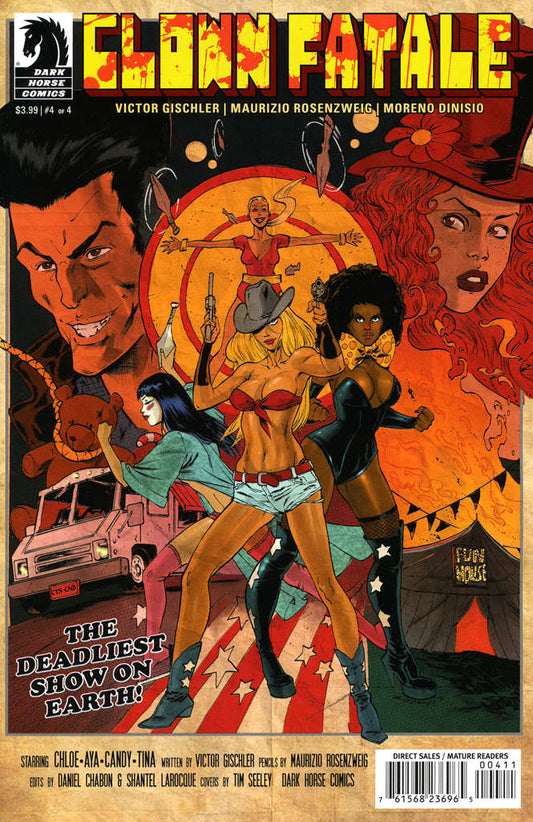 Clown Fatale #4 (VF), Comic Book, Back Issue, buy comic books online, online comic book store canada, sell comic books, online, comic websites, comic store,  vintige comic books, comic book store guelph, comic book store, comic book store near me, Long Box Silver's Comics 