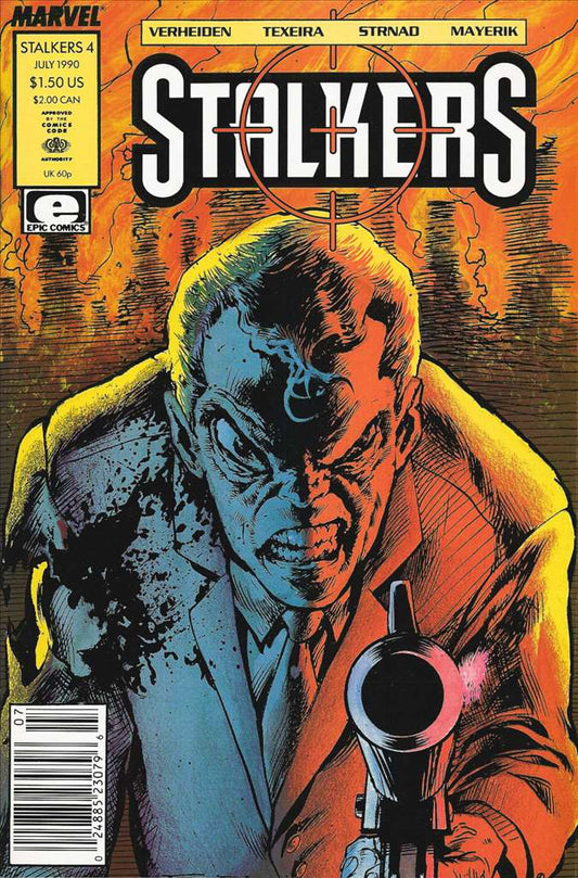 Stalkers #4, Comic Book, Back Issue, buy comic books online, order comics online, marvel comics, sell comic books, online, comic websites, comic store,  vintige comic books, comic book store guelph, comic book store, comic book store near me, Long Box Silver's Comic Book Store