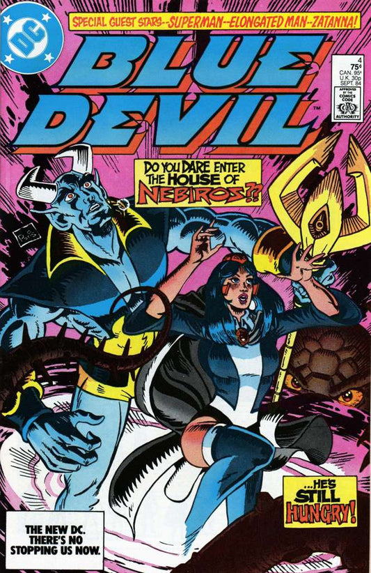 Blue Devil #4 (VF-NM), Comic Book, buy comic books online, online comic book store canada, sell comic books, online, comic websites, comic store,  vintige comic books, comic book store guelph, comic book store,  Long Box Silver's Comics 