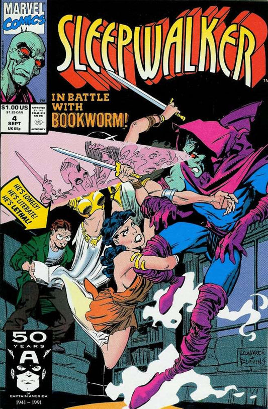Sleepwalker #4, Comic Book, Back Issue, buy comic books online, order comics online, marvel comics, sell comic books, online, comic websites, comic store,  vintige comic books, comic book store guelph, comic book store, comic book store near me, Long Box Silver's Comic Book Store