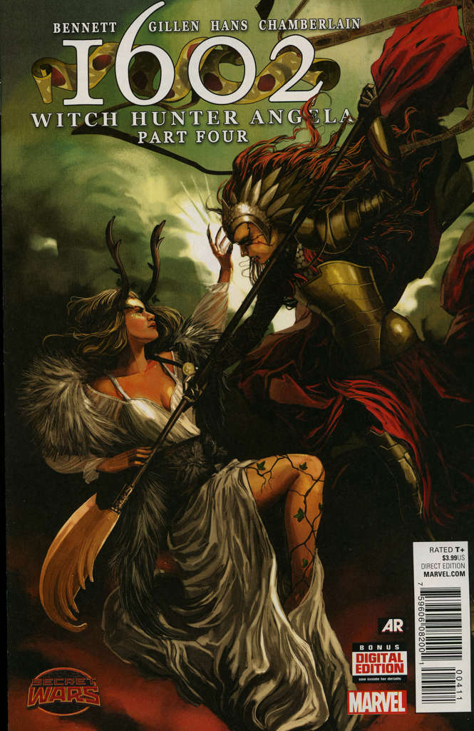 1602 Witch Hunter Angela (Full mini-series set #1-4) #1-4 (VF-NM)